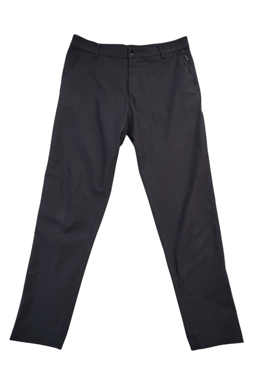 Lululemon Commission Pants Men's Black 32X30 Zip Pocket Slim Tailored Commuter